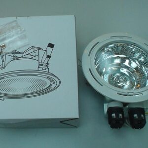 Modelo: 57/708WH2XE27/230V/BRAN/C.VIDRO(23cm)